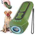 Firlonale Dog Bark Deterrent Devices, Ultrasonic Anti Barking Device for Dogs, Portable Dog Training Device Safe for Dogs & Human 65FT Bark Control Barks No More Indoor Outdoors Behavior Correct