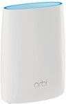 Netgear Orbi High Performance Ac3000 Tri-Band Whole Home Mesh WiFi System with 3Gbps Speed (Rbk50,1 Router&1 Satellite Covers Upto 5000 Sqft) 1 Wan&3 LAN for The Router|4 LAN for Each Satellite,White