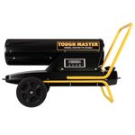 TOUGH MASTER Industrial Diesel Heater Kerosene Space Heater 30KW 105000 Btu/H 300m² Heating Area 720 m3/h Air Flow 38L Fuel Tank Ipx4 Waterproof Diesel Heater for Garage Workshop Farm 1 Year Warranty