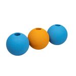 Amazon Basics Rubber Fetch Toy Dog Balls 2.5 Inch 3 Pack