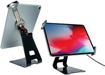 CTA Digital: Tablet Security Grip with Quick-Connect Base for 7-12" Tablets/iPad 10.2-Inch (7th & 8th Gen.), iPad Mini 5, 11-Inch iPad Pro, iPad Gen. 6, Galaxy Tab S3 9.7”, and More