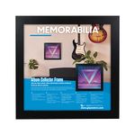 GB eye Contemporary Wooden Black Picture Frame - 12" Record Sleeve - 31.5 x 31.5cm (Suitable for Double LPs)