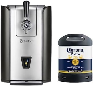 PerfectDraft Pro Home Beer Cooler and Dispenser System and Corona Extra Keg