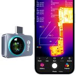 InfiRay P2 Pro Thermal Camera for Android, 256x192 IR High Resolution, 9g Smallest Thermal Imager with -4°F to 1112°F Temp Range, Video Recording Supported, Works for Smartphones and PC & Tablets