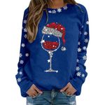 Plus Size Tops for Women Skims Dupe Sparkly Jumpers Oversized T Shirt Bohemian Clothes Sweatshirts for Women Uk Top for Women Uk Christmas Leggings for Women Uk Sequin Blouse