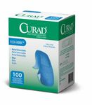 Curad Woven Blue Detectable Bandage, 100 Count