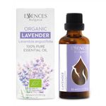 Essences Bulgaria Organic Lavender Essential Oil 50ml | Lavandula angustifolia | 100% Pure and Natural | Undiluted | Therapeutic Grade | Family Owned Farm | Steam-Distilled | Non-GMO | Vegan