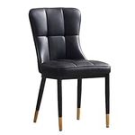 Faux Leather Dining Chairs Set of 1