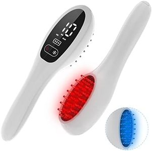 Cold laser Comb for Hair Growth, Red & Blue Light to Stimulate Hair Follicle Activation & Hair Repair for Men and Women, Hair Regrowth Device for Prevent Hair Loss