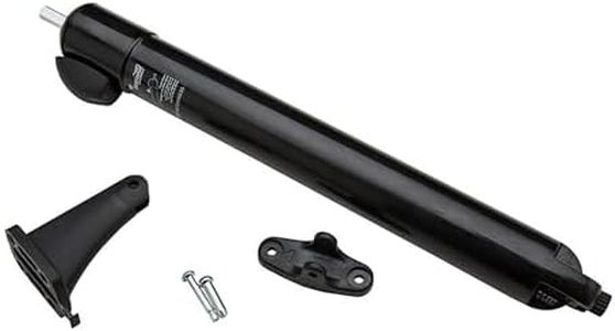 National Hardware N279-001 V1370 Touch 'n Hold Door Closer in Black,7/16"-14x36