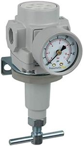 PneumaticPlus SAR400T-N06BG Compressed Air Pressure Regulator 3/4 NPT with Gauge & Bracket (T-Handle) by PneumaticPlus