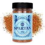 Spartan Souvlaki & Gyros Seasoning - Premium Greek Spice Mix - Crafted for Authentic Souvlaki and Gyros - Large Jar (180g)