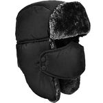 Unisex Winter Ear Flap, Trooper, Trapper Hat, Keeping Warm While Skating, Skiing Other Outdoor Activities