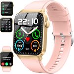 Smart Watch for Women Men with Bluetooth Call, 1.85" HD Touch Screen smartwatch, 100+ Sport Mode Fitness Watch with Heart Rate/ Spo2/ Sleep Monitor, IP68 Waterproof Watch Compatible with iOS Android