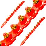 0.27 Caliber Red Shot Strip Loads, Power Fasteners Actuated Powder Loads (100-Count)