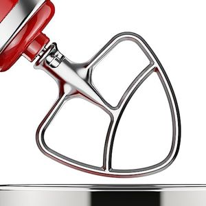 Innomoon Stainless Steel Paddle Attachment for Kitchenaid Mixer, Replacement Kitchenaid Paddle Attachment, Fit 4.5-5Qt Tilt-Head Stand Mixers, For Kitchen Aid Paddle by