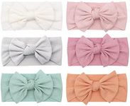 Yueshop 6PCS Baby Headbands Bow Kno