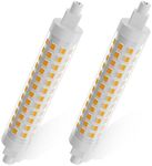 DUMILOO R7S LED Bulb 118mm 100W T3 Halogen Bulb Equivalent Dimmable 120V 10W 1000LM J Type Linear Double Ended Floodlight Bulbs for Work,Security,Landscape Lights,Floor Lamps,Warm White 3000K,2 Pack