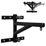 Yes4All Wall Mount Adjustable Heavy Bag Hanger - Heavy Duty - Punching Bag Bracket - Support up to 300lbs Rotates 180° for Boxing, Muay Thai and MMA Training