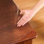 ETECHMART Clear Plastic Table Cover