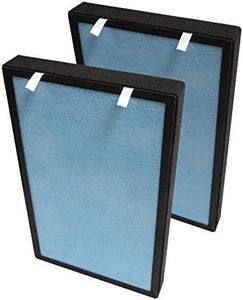 PUREBURG PB-P01F - Filtro de repuesto compatible con purificador de aire Pro Breeze PB-P01, paquete de 2 H13 HEPA de 4 etapas de filtración de carbón activado para limpieza de aire