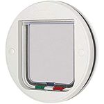 Cat Mate 4 Way Locking Glass Fitting Cat Flap (Medium)