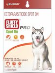 FluffyShield 2.68 ml - Single Pipette : Spot on for Prevention & Treatment of Fleas, Ticks and Chewing lice infestation for Dogs Weighing from 20 to 40 Kgs.