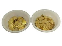 Lakshmi Coins for Aari Work (Small & Big Size, Each 100 Gram)- Total 200 Grams