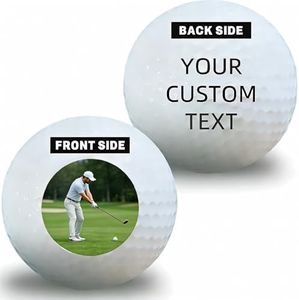 ROSEEKA Personalized Golf Balls - Custom Golf Gifts for Men, Boyfriend, Husband, Father & Grandfather Monogram, Text & Design