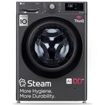 LG 9 Kg 5 Star Wi-Fi Inverter AI Direct-Drive Touch Panel Fully Automatic Front Load Washing Machine (FHV1409Z4M, Steam for Hygiene, In-Built Heater, 6 Motion DD, Middle Black)