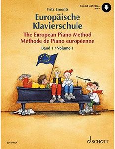 The European Piano Method – Volume 1 (Bk/Online Audio)