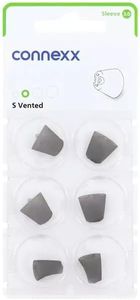 Connexx 3.0 Small Vented Hearing Aid Domes - Size Small - Comfortable and Breathable Fit for Enhanced Audio Clarity