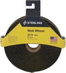 Sterling Ropes 1" Tubular Mil-Spec Webbing Wheel for Climbing and Search and Rescue - Olive - 30'