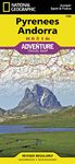 Pyrenees And Andorra: Travel Maps International Adventure Map: 3308 (National Geographic Adventure Map)