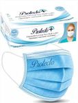 MEDIPOL 3ply face mask Protecto Plus Disposable 3 Ply Pharmaceutical Breathable Surgical Pollution Face Mask Respirator with 3 layer for Men Women and Kids 3 Ply Water Resistant Surgical Mask With Melt Blown Fabric Layer ( 3 Ply Blue Free Size Pack of 250 )