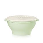 Tupperware Heritage Collection 17.25 Cup Bowl with Starburst Lid - Light Mint Vintage Color, Dishwasher Safe & BPA Free - (4.1 L)