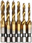 AUTOTOOLHOME 6 Pack Titanium Combin