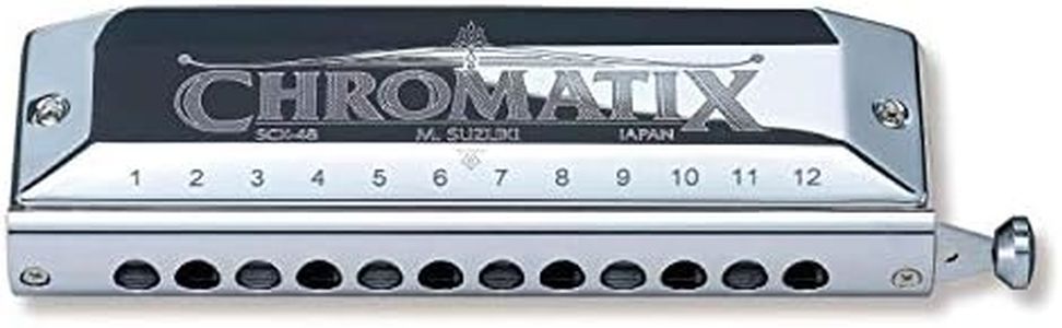 Suzuki Chromatic Harmonica Standard model SCX-48(12 hole) key of Bb