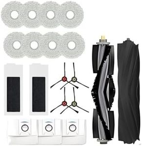 19 Pcs Replacement Accessories Kit for Ecovacs Deebot T20 Omni/PRO/MAX T20 Pro/Max Plus Robot Vacuum Cleaner Parts