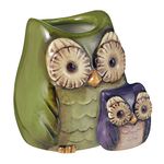 Grasslands Road Crimson Hollow Owl Toothpick Holder 470785 - Green