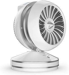 Rowenta Air Force Intense - Ventilador de calefacción 2 en 1, silencioso, multioscilación ecológica, modo automático, función de inicio diferido, mando a distancia, HQ7152F0, color blanco