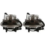 AutoShack Front Wheel Hub Bearing Pair of 2 Driver and Passenger Side Replacement for 2006-2010 Ford Explorer 2007-2010 Explorer Sport Trac 2006-2010 Mercury Mountaineer 4WD AWD RWD 5-Lug HB615080PR