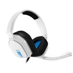 ASTRO Gaming A10 Wired Gaming Headset, Lightweight and Damage Resistant, ASTRO Audio, 3.5 mm Audio Jack, for Xbox Series X|S, Xbox One, PS5, PS4, Nintendo Switch, PC, Mobile - White/Blue