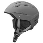 OutdoorMaster Kelvin II Ski Helmet - Snow Sport Helmet Snowboard Helmet for Men Women & Youth