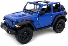 2018 Jeep Wrangler Rubicon No Top Blue - Kinsmart P/B