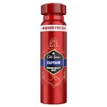 Old Spice Deodarant Spray Captain 6 Pack