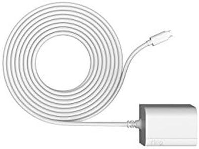 Ring Indoor/Outdoor Power Adaptor (Micro USB) for Stick Up Cam Elite (2nd Gen) - White