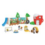 Adopt Me! Coffee Shop and Playground Large Playset - Top Online Game - Exclusive Virtual Item Code Included - Featuring Your Favourite Pets, Characters, and Playscapes - Ages 6+