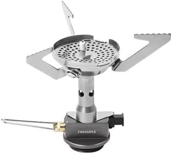 Fire-Maple Backpacking and Camping Stove Series | Outdoor Propane Camp Cooking Gear | Portable Pot/Jet Burner | Ideal for Hiking, Trekking, Fishing, Hunting Trips and Emergency Use (Greenpeak)