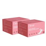 Nivve Panty Liners For Women Daily Use - 80 Liners| Large Size | Curvey Design | Rash Free | Protection Against Leakage and Discharge | Keeps You Dry & Fresh All Day Long (Pack of 2)